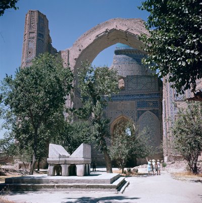 Vista del patio, 1399-1404 de Islamic School