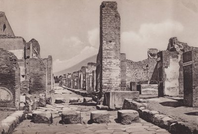 Strada Stabiana, Calle de Stabiae de Italian Photographer