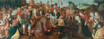 Cristo llevando la cruz, 1501 de Italian School