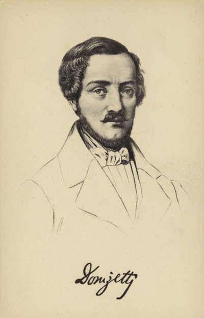 Gaetano Donizetti de Italian School