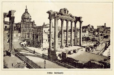 Roma: Foro Romano de Italian School