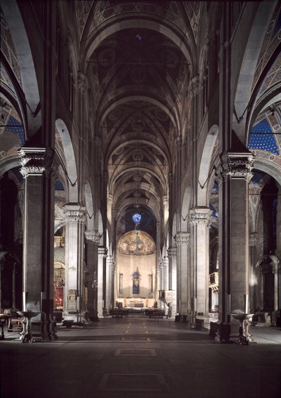 Vista de la catedral de Lucca de Italian School