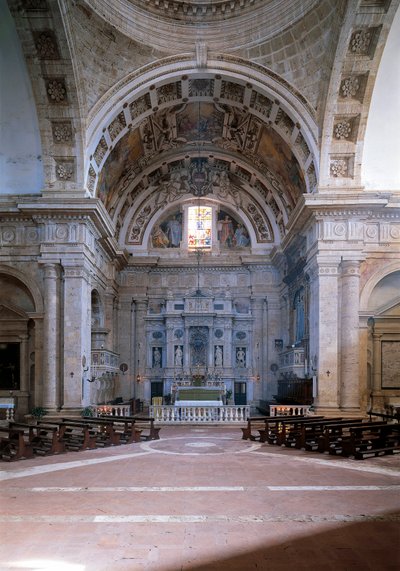 Vista de la nave central de Italian School