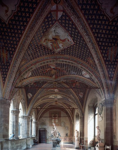 Vista del Loggiato de Italian School