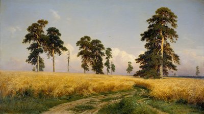 Рожь de Ivan Ivanovich Shishkin