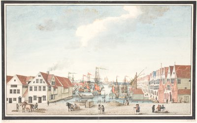 Muelle en Bergen de Johan Christian Dahl