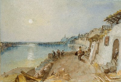 Rietz, cerca de Saumur, c. 1830 de Joseph Mallord William Turner