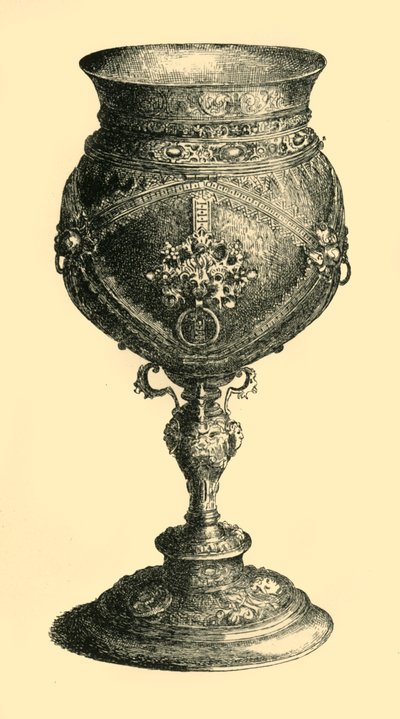 Copa de coco, c. 1585, 1881 de J. S. Goepel