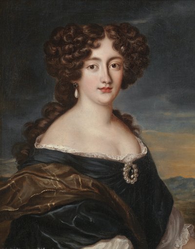 Retrato de Ortensia Mancini de Jacob Ferdinand Voet