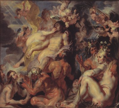 La apoteosis de Eneas de Jacob Jordaens