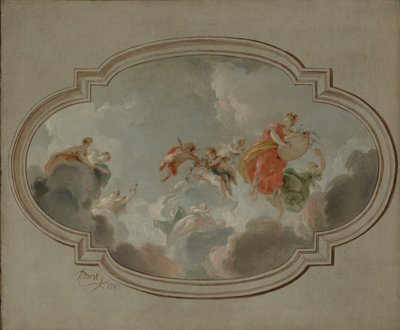 Flora y Céfiro, 1743 de Jacob de Wit