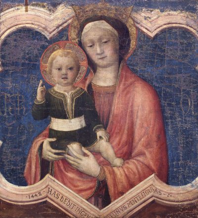 Virgen y Niño, 1448 de Jacopo Bellini