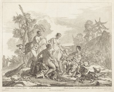 El juicio de Paris de Jacopo Guarana