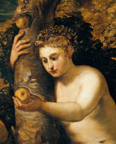 Pecado original de Jacopo Robusti Tintoretto