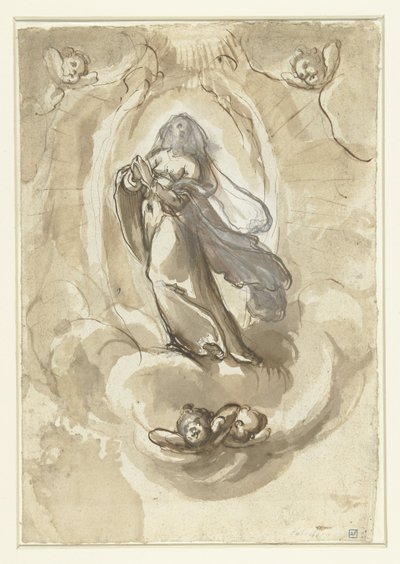 Alegoría de la Inmaculada Concepción de Jacopo da Empoli