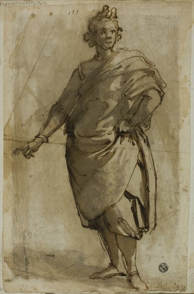 Figura masculina de pie de Jacopo da Empoli