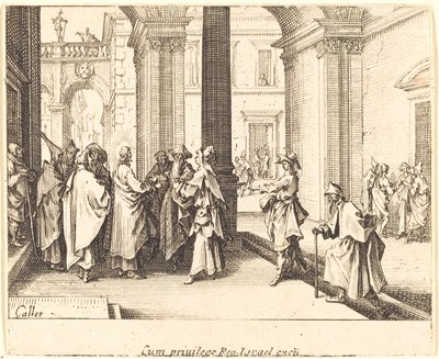 La moneda de César de Jacques Callot