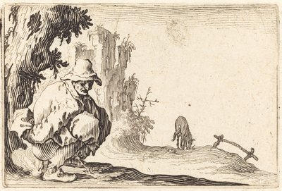 Campesino Defecando de Jacques Callot