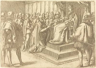 Recepción del Enviado de Polonia de Jacques Callot