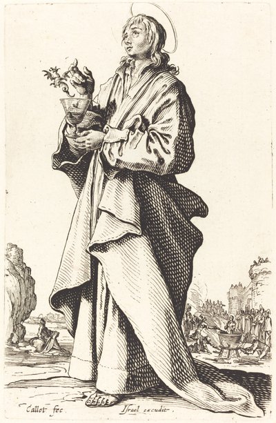 San Juan Evangelista de Jacques Callot