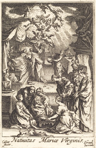El nacimiento de la Virgen de Jacques Callot
