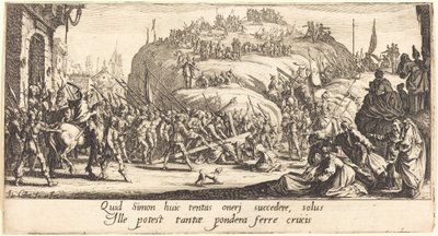 El transporte de la cruz de Jacques Callot