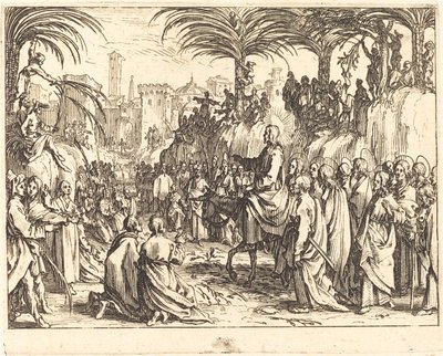 La entrada en Jerusalén de Jacques Callot