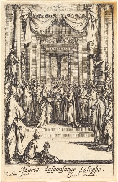 El matrimonio de la Virgen de Jacques Callot