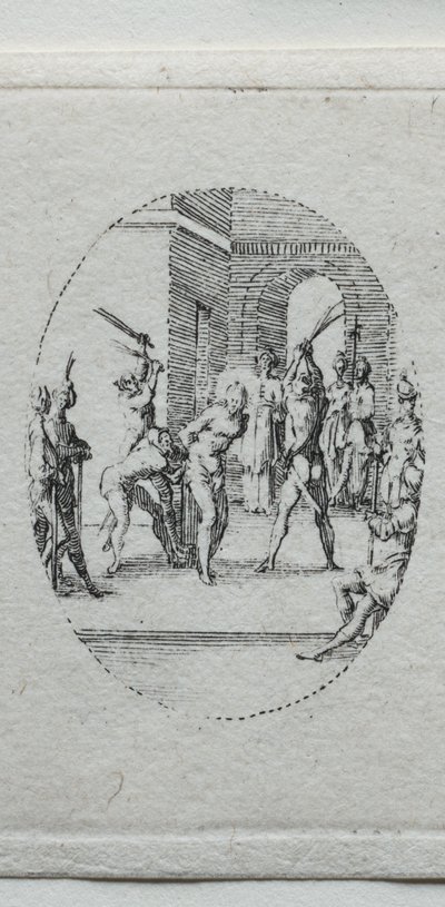 Los Misterios de la Pasión: La Flagelación de Jacques Callot