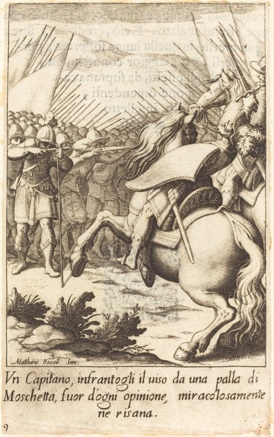 El capitán de Jacques Callot after Matteo Rosselli