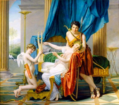 Safo, Faón y Cupido de Jacques Louis David