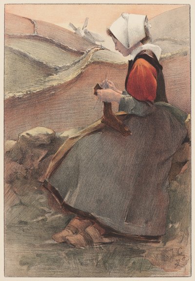 Fleur de Lande, 1897 de Jacques Wely