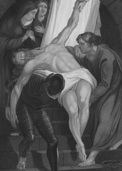 El Entierro de Cristo de James (after) Northcote