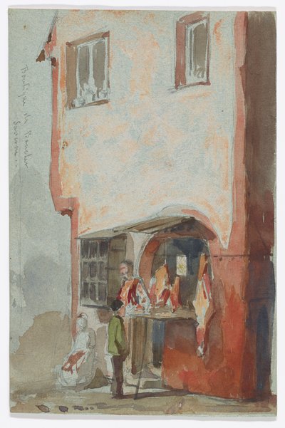 Tienda Boucher-Saverne de James Abbott McNeill Whistler