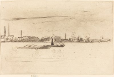 Fábrica de Velas de Price, c. 1875 de James Abbott McNeill Whistler