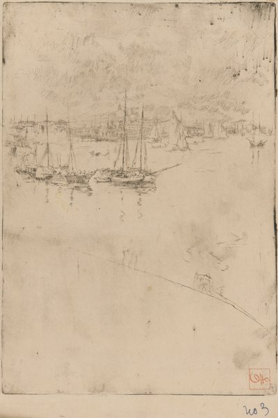 San Giorgio, 1879-1880 de James Abbott McNeill Whistler