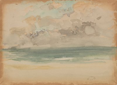 La ola del océano, 1883-1884 de James Abbott McNeill Whistler