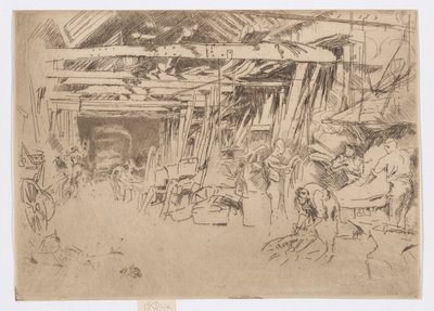 Wheelwright de James Abbott McNeill Whistler