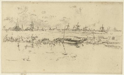 Zaandam de James Abbott McNeill Whistler