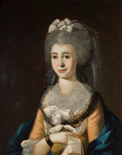 Retrato de Ann Fuller, 1750-1780 de James Coleman