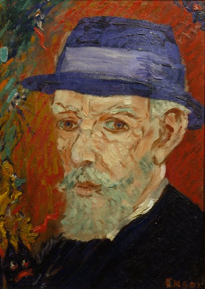 Autorretrato de James Ensor