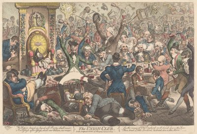 El Club Unión de James Gillray