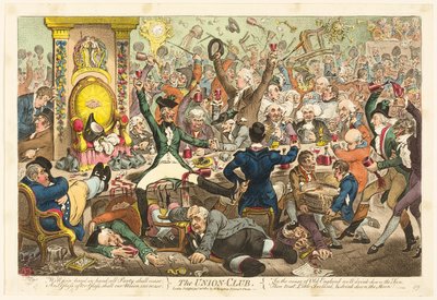 El Club Unión de James Gillray