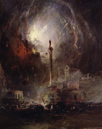 Los últimos días de Pompeya, 1864 de James Hamilton
