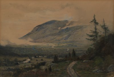 Montaña y valle, 1893 de James Henry Moser