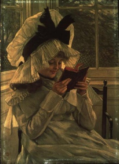 Leyendo un libro de James Jacques Joseph Tissot