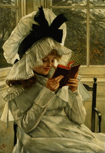 Leyendo un Libro de James Jacques Joseph Tissot