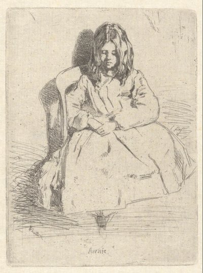 Annie, sentada de James Abbott McNeill Whistler
