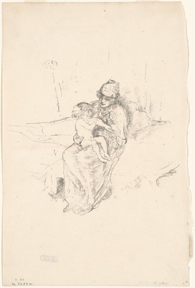 Madre e hijo, No. 1 de James Abbott McNeill Whistler