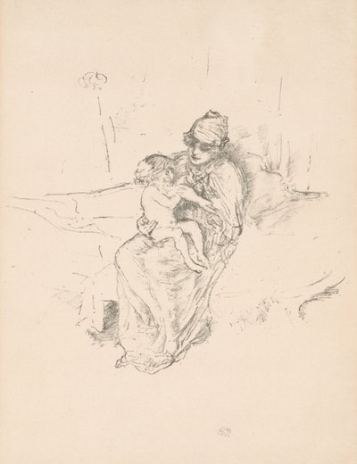 Madre e hijo, No. 1 de James Abbott McNeill Whistler